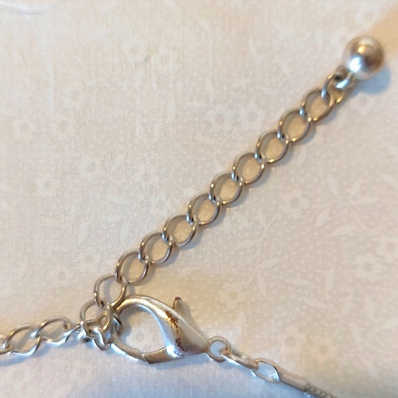 Red Heart Pendant Necklace and Earrings Set - Picture 3 of 3